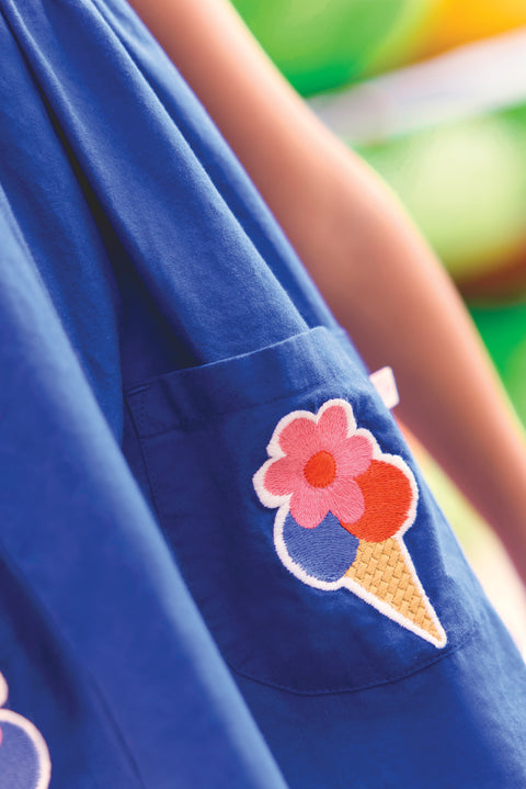 Robe - Lydia bleu fou - Image principale