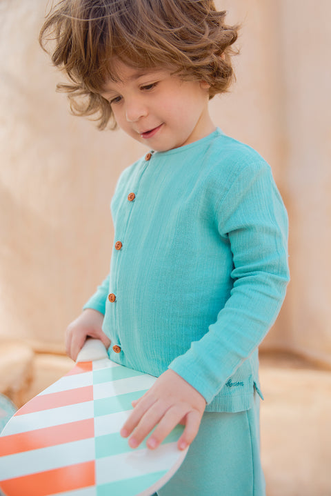 Chemise - Linde blue fish - Image principale