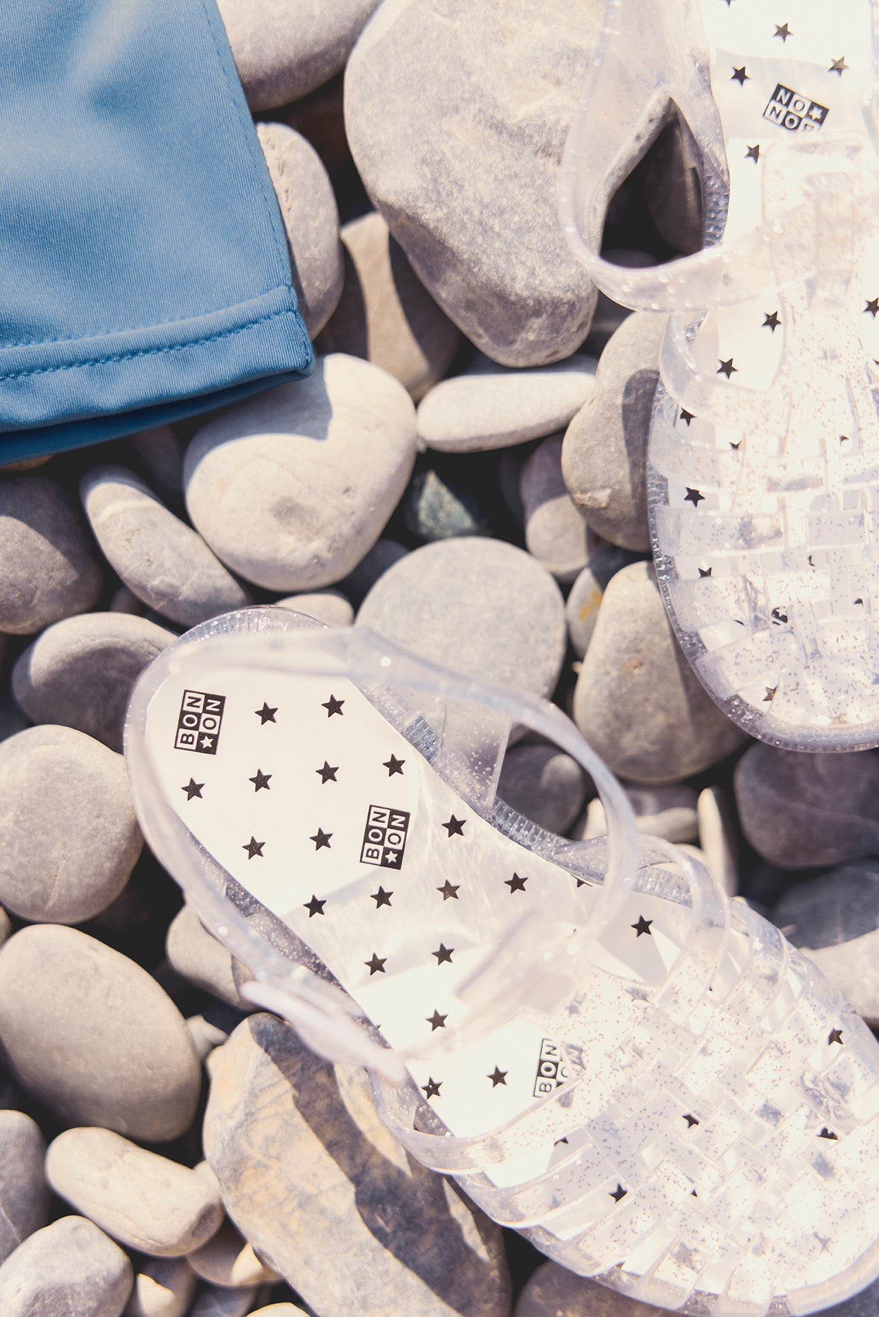 Sandals -  Méduse glitter money