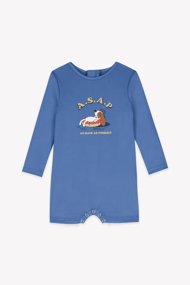Maillot de bain - Combi le surfer bleu méditérranée - Image principale