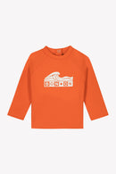 Swimsuit - Orange juice leash t-shirt