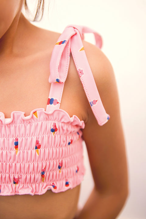 Maillot de bain - Lagoon rose gelato deux pièces - Image principale