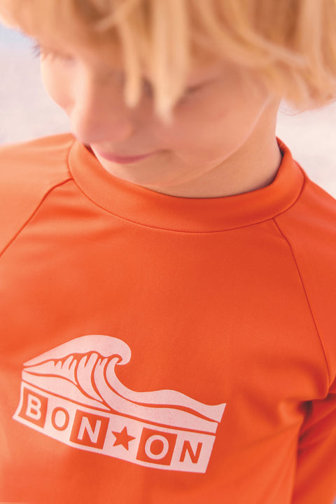 Maillot de bain - T-shirt leash orange juice - Image principale