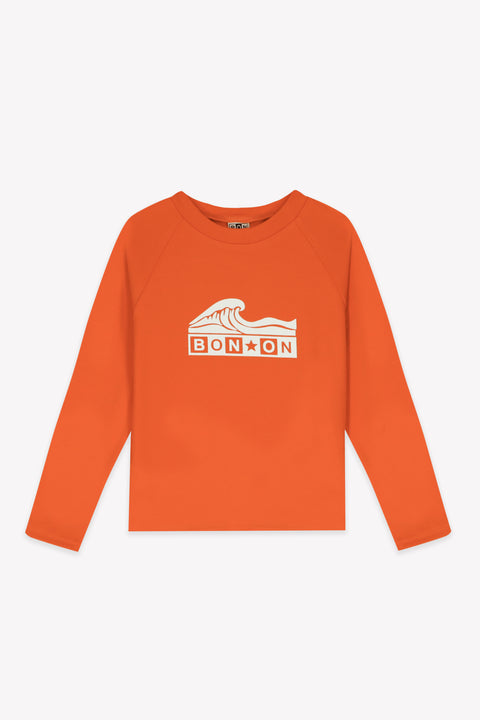 Maillot de bain - T-shirt leash orange juice - Image principale