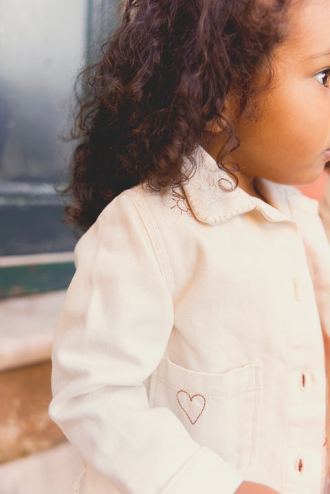 Jacket - Elfe ecru bonton - Image principale