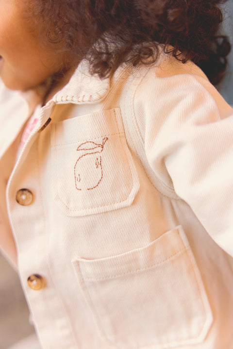 Jacket - Elfe ecru bonton - Image principale