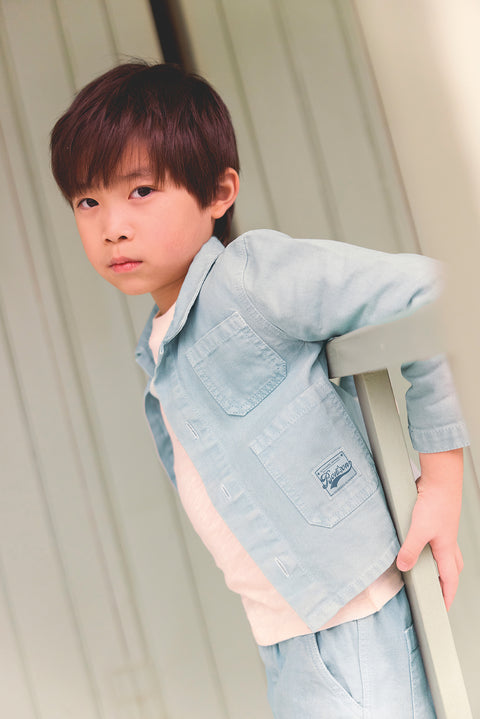 Jacket - Elf blue fish - Image principale