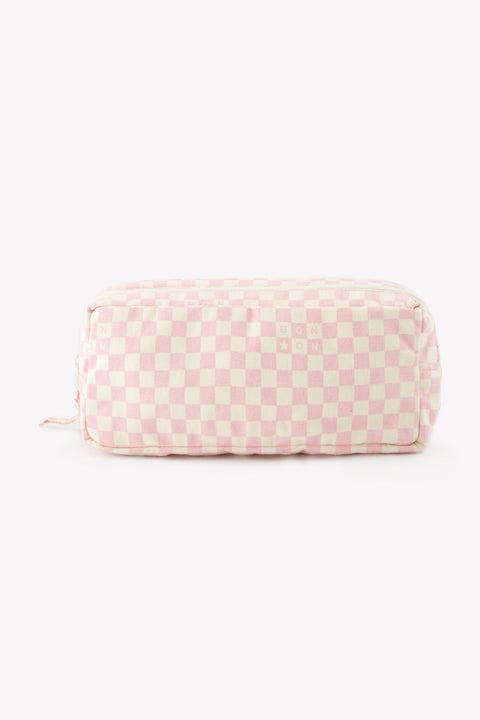 Case - checkerboard Pink clear - Image principale