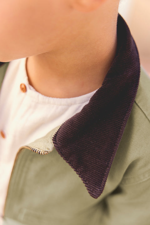 Blouson - Larry kaki kayak - Image principale