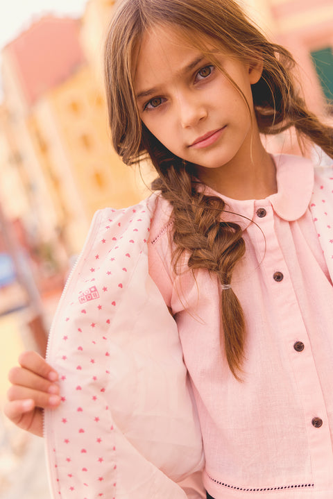 Veste - Flotte rose parfait - Image principale