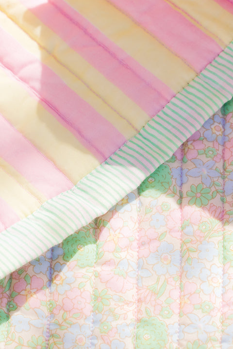 Couverture - Edredon vintage flower - Image principale