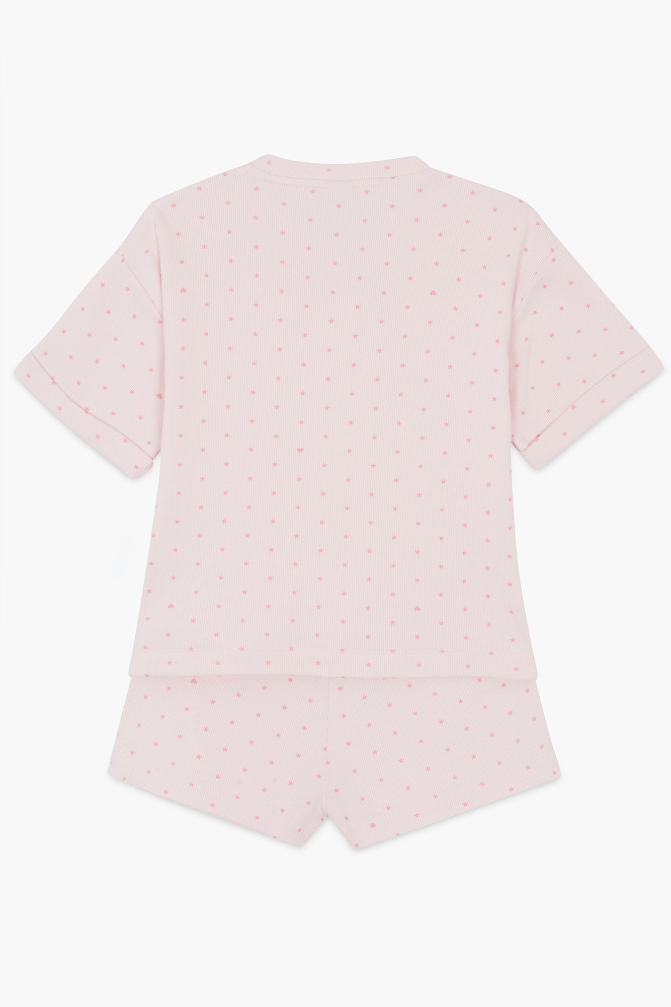 Pyjama 2 pièces - Loupi rose parfait court