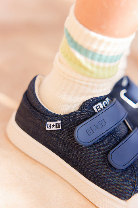 Lot de 2 chaussettes - Bleu méditerranée - Image principale