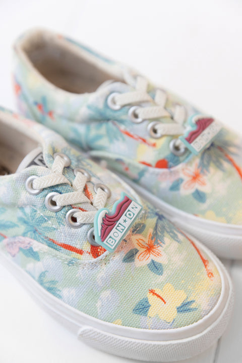 Baskets - Skate Elast vert blanchi - Image principale