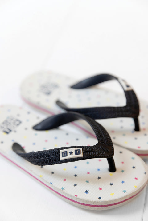 Sandales - Flipflop Paf écru bonton - Image principale