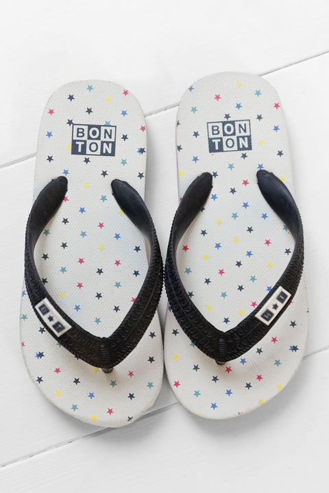 Sandales - Flipflop Paf écru bonton - Image principale