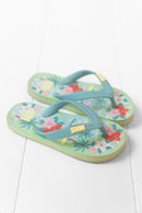 Sandales - Flipflop Paf vert blanchi