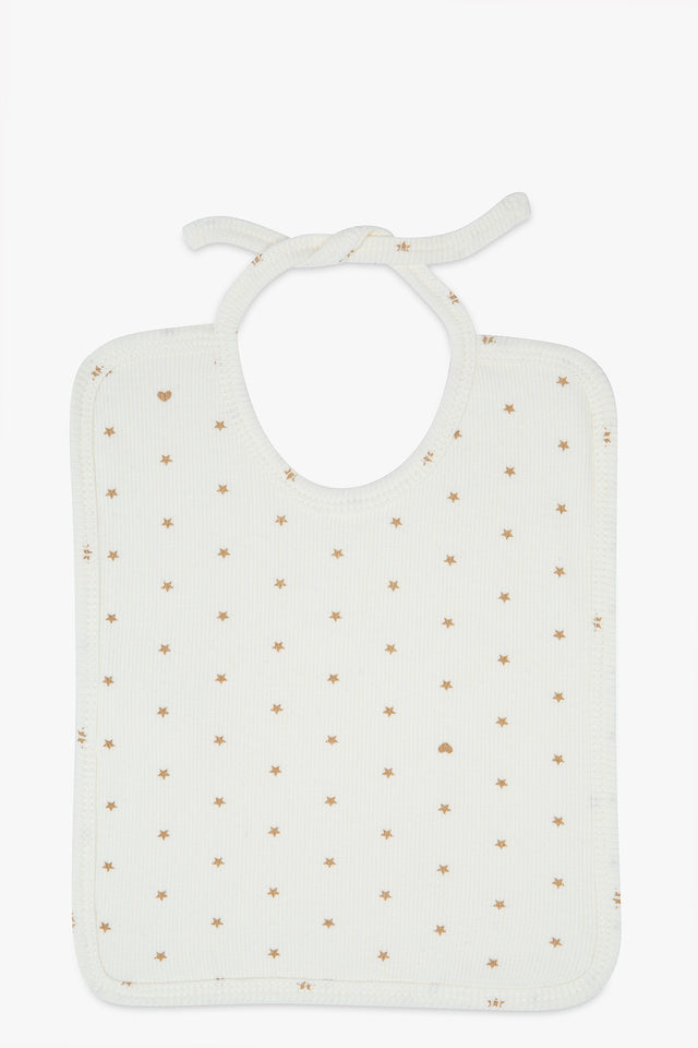 Bavoir - Ecru bonton - Image principale