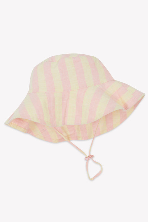 Bob - Rayures transat jaune et rose - Image principale