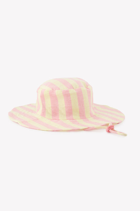 Bob - Rayures transat jaune et rose - Image principale