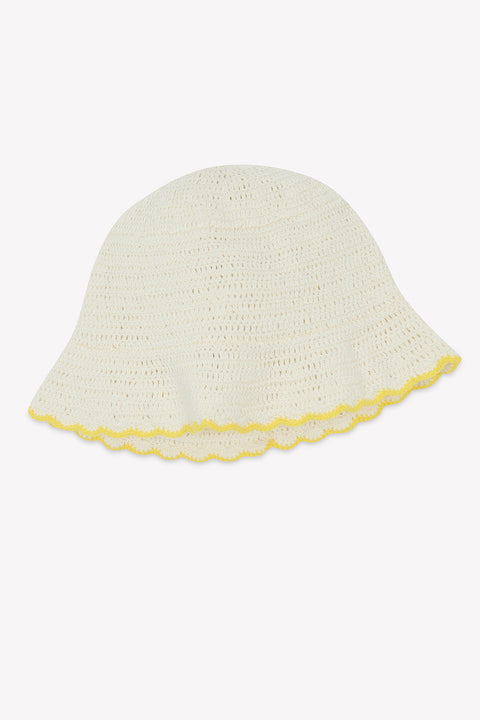 Bob - Crochet écru bonton - Image principale