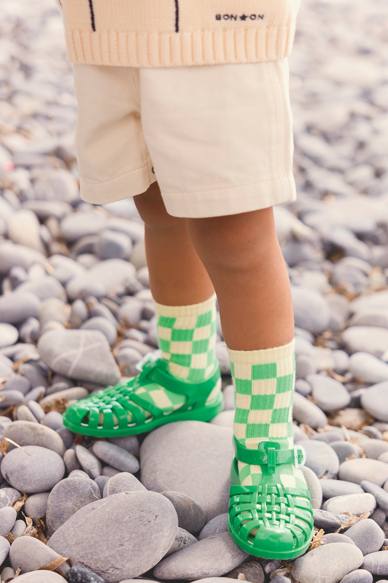 Sandals - Méduse Green grass