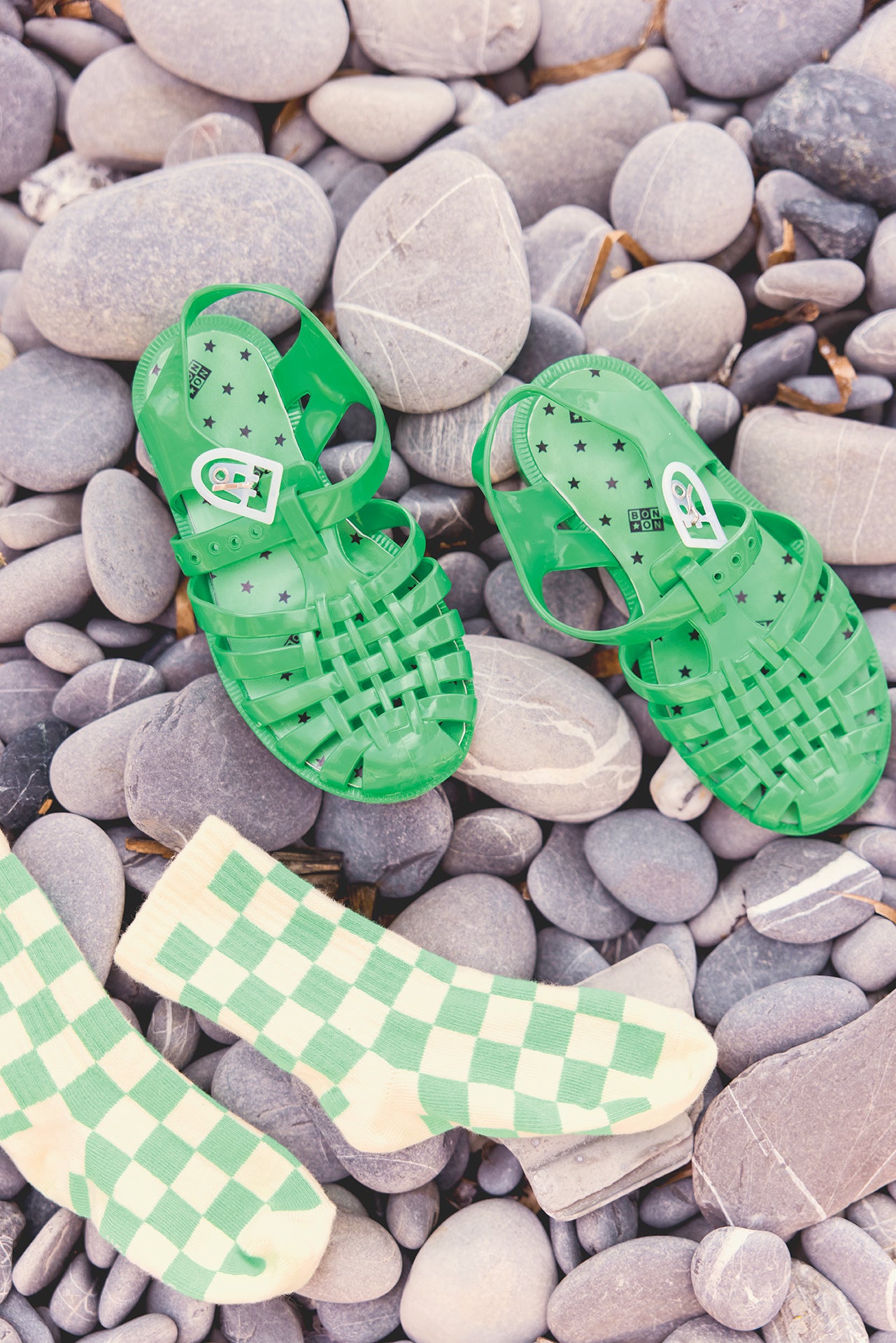 Sandals - Méduse Green grass