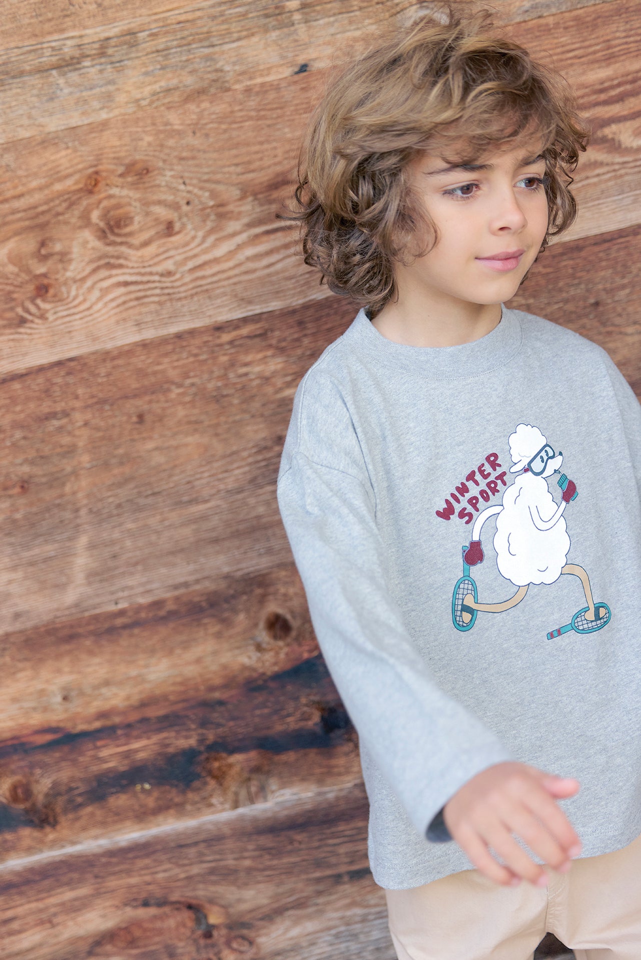 T -shirt - Laurel Winter Grey China