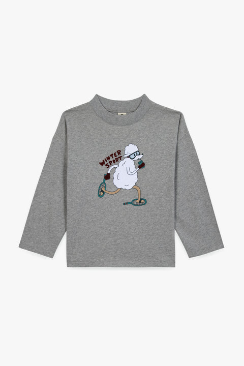 T-shirt - Laurel Winter Gris Chine - Image principale