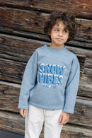 Sweatshirt -Laurel Snowvibe Blue Frost