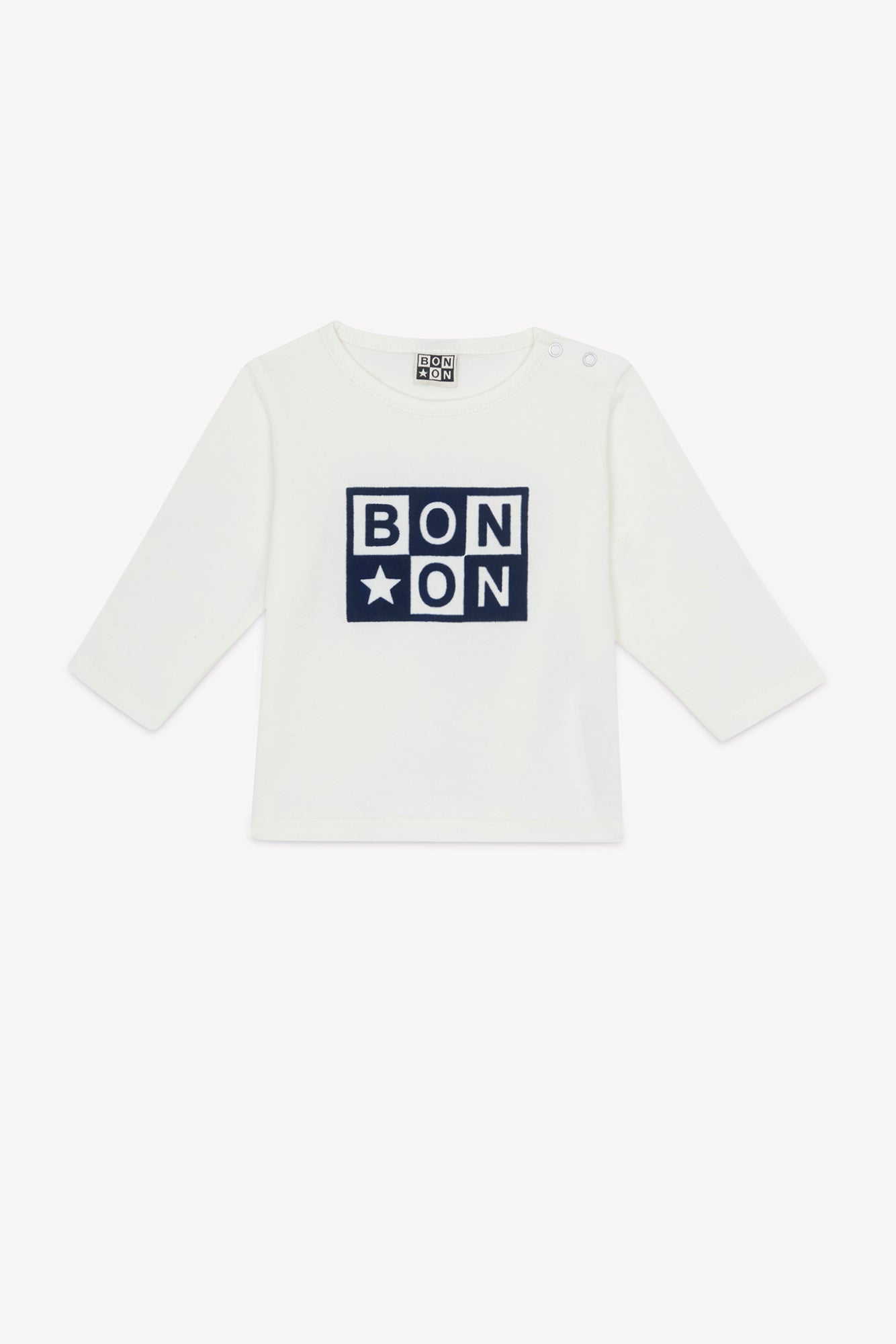 T-shirt - Taxi Logo Ecru Bonton