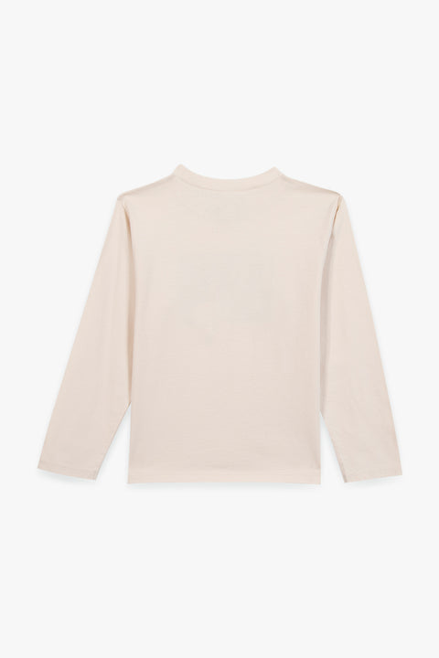 T-shirt - Taxo Logo Ecru Bonton - Image principale