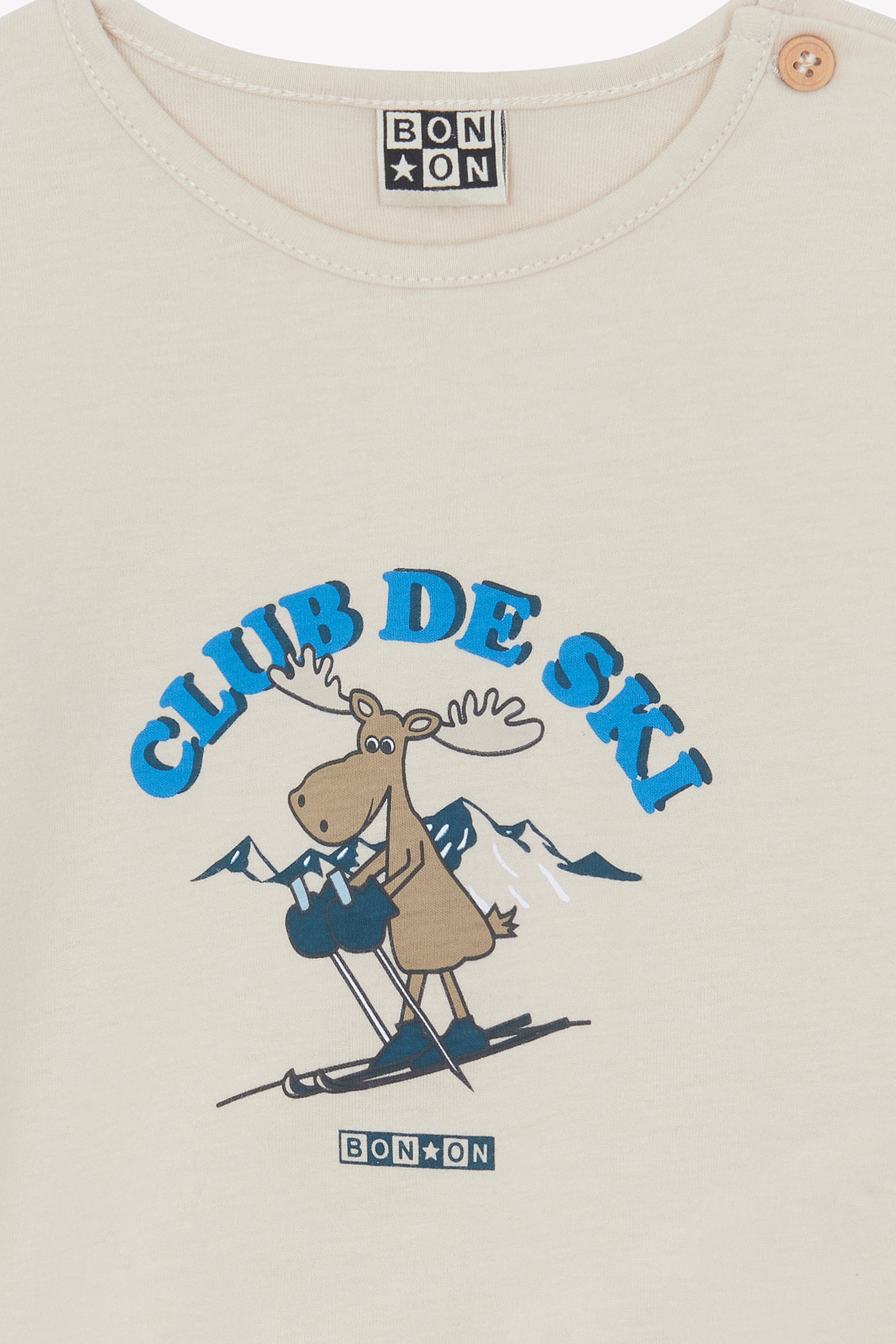 T-shirt - Taxi Club Ski Blue Lake