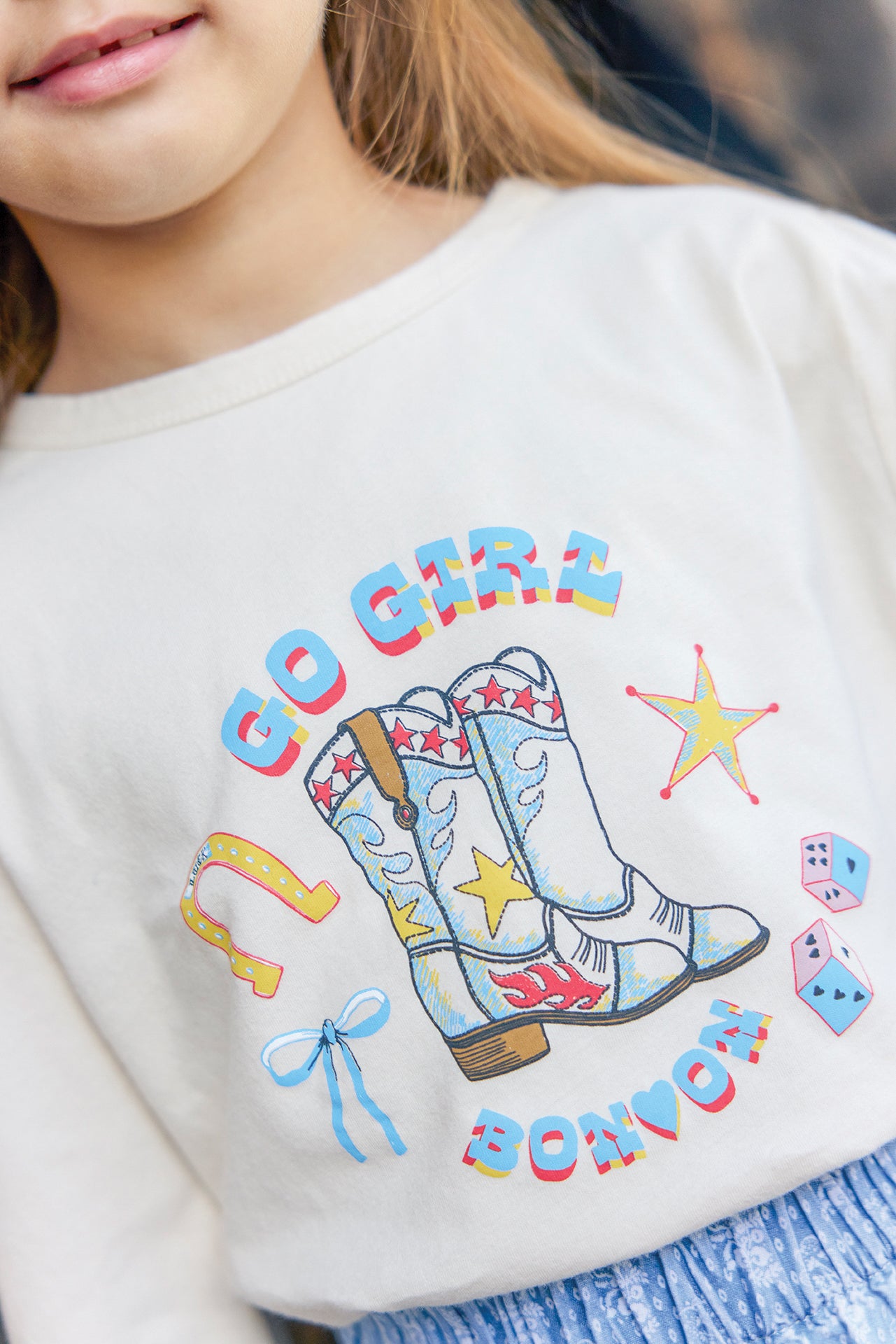 T -shirt - Titty Go Girl Mouton