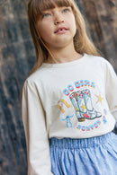 T-shirt - Titty Go Girl Mouton