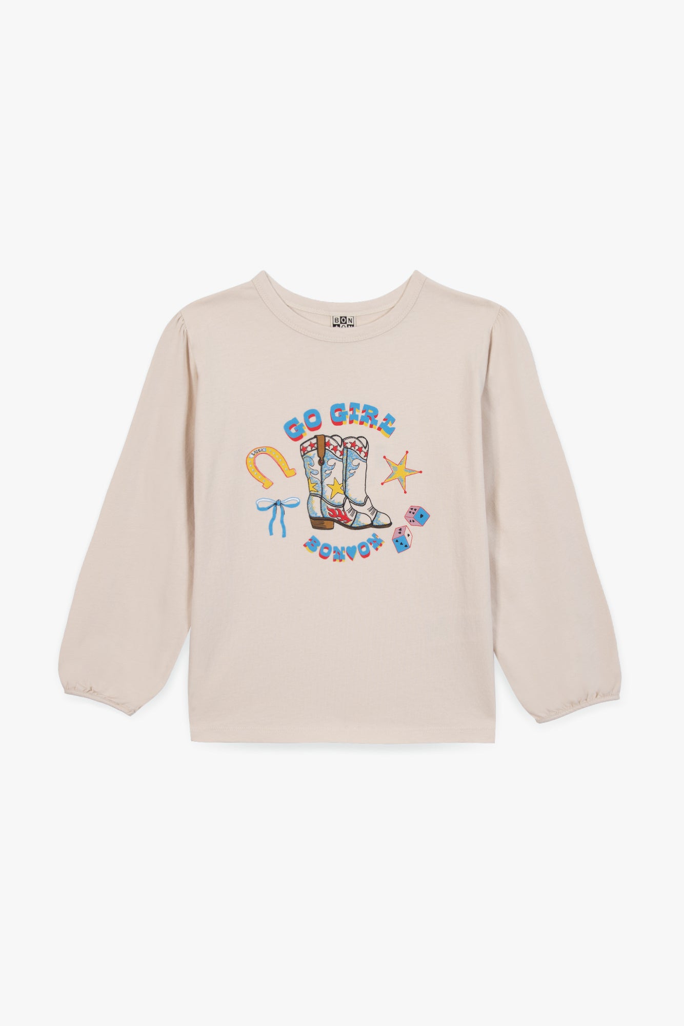 T -shirt - Titty Go Girl Mouton