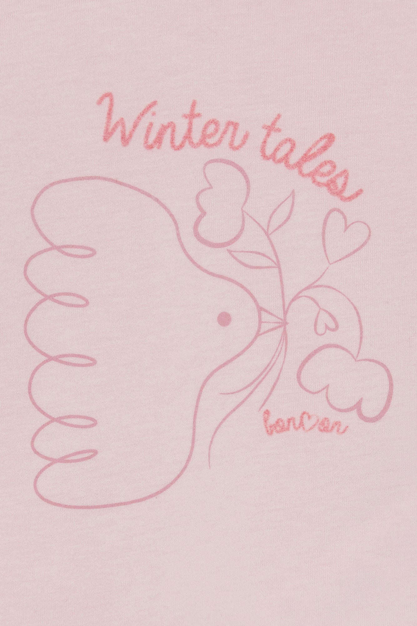 T -shirt - Taxi Winter Pink Blossom