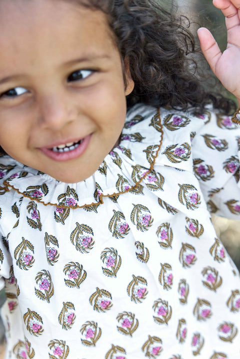 Blouse - Solar Blockprint - Image principale