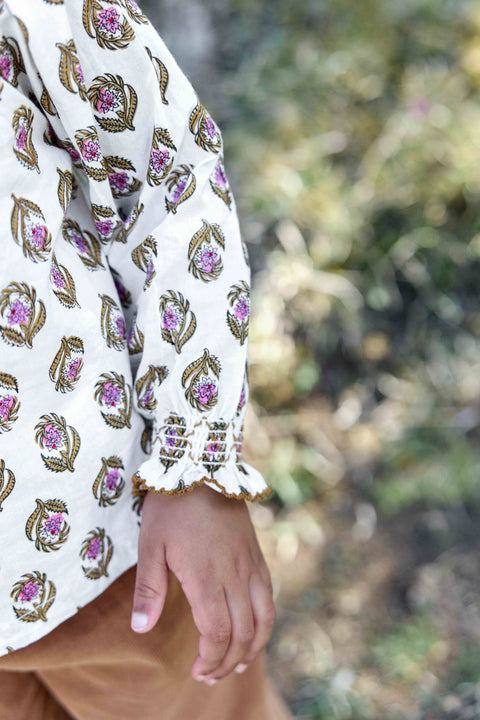 Blouse - Solar Blockprint - Image principale