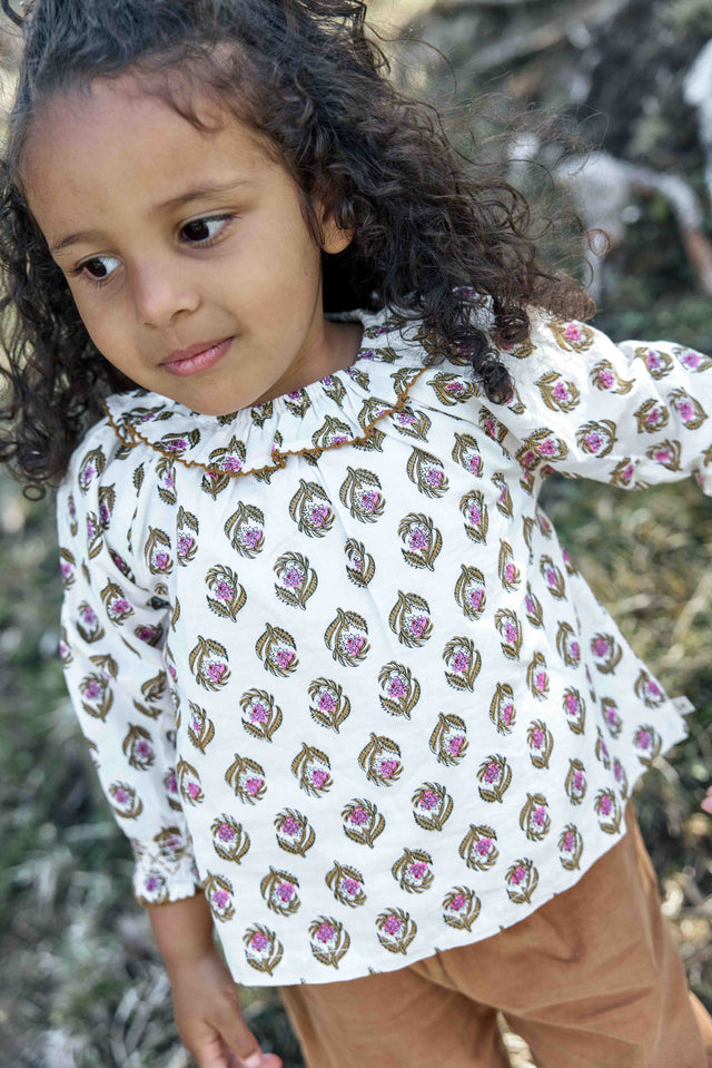 Blouse - Solar Blockprint - Image principale