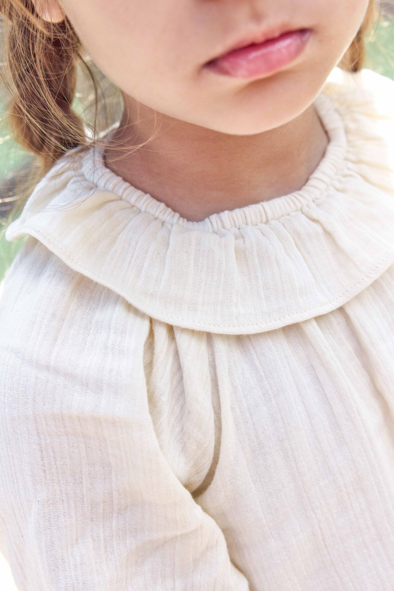 Blouse - Solange Ecru Bonton