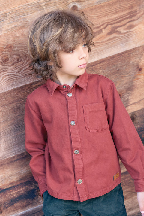 Surchemise - Maxime Rouge Trekking - Image principale