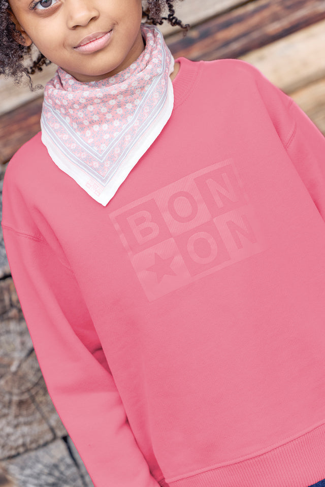 Sweatshirt - Smile Logo Pink Pinkyee - Image principale