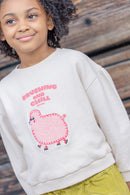 Sweatshirt - Lys Brushing Mouton