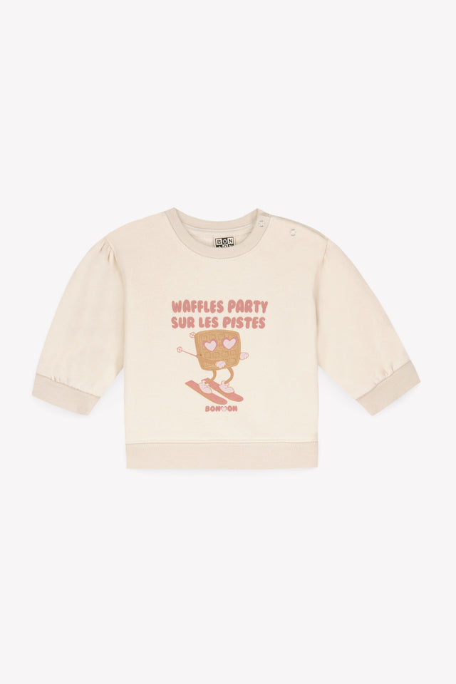 Sweatshirt - Lys Waffles Mouton - Image principale