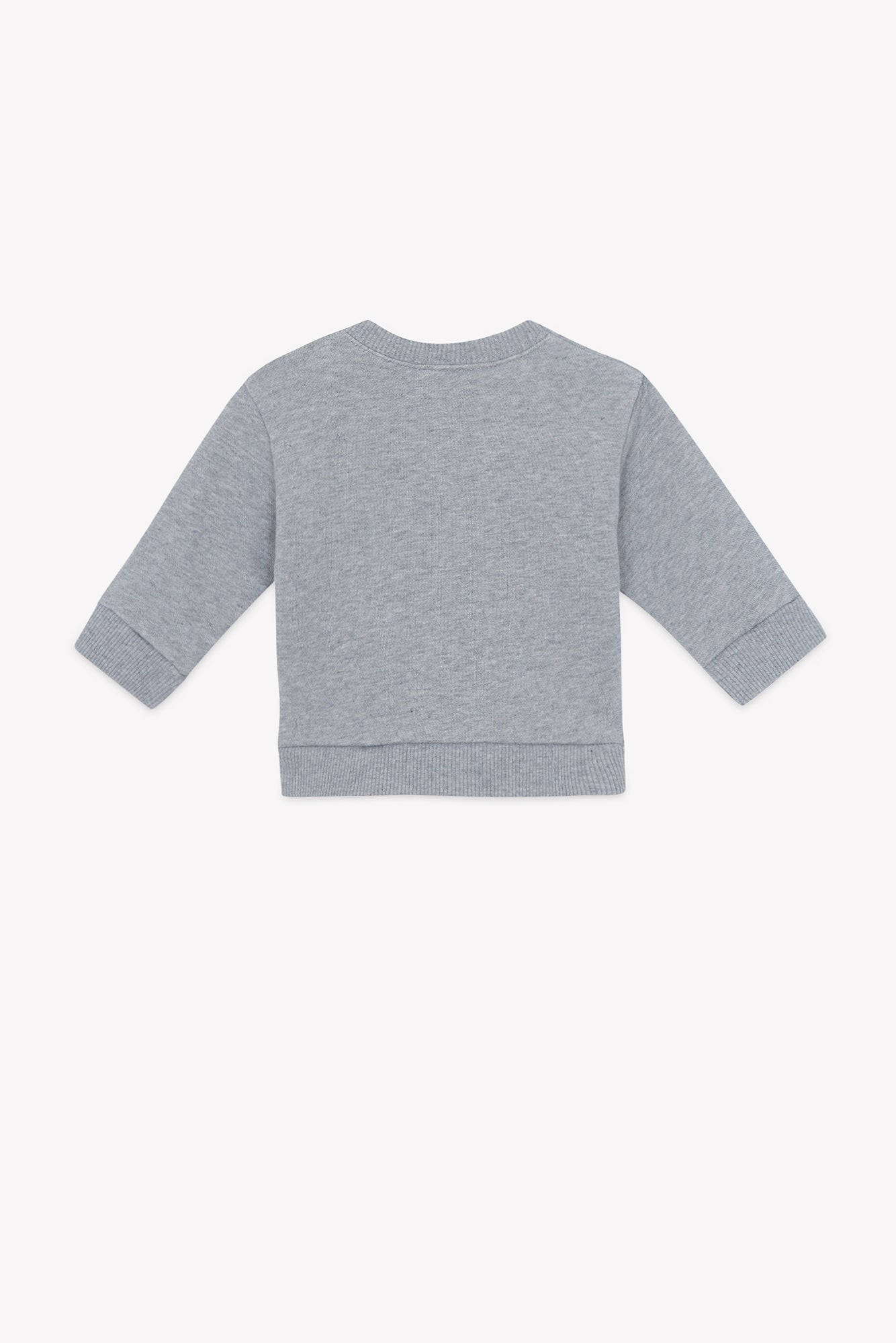 Sweatshirt - Smily Skatebird Grey