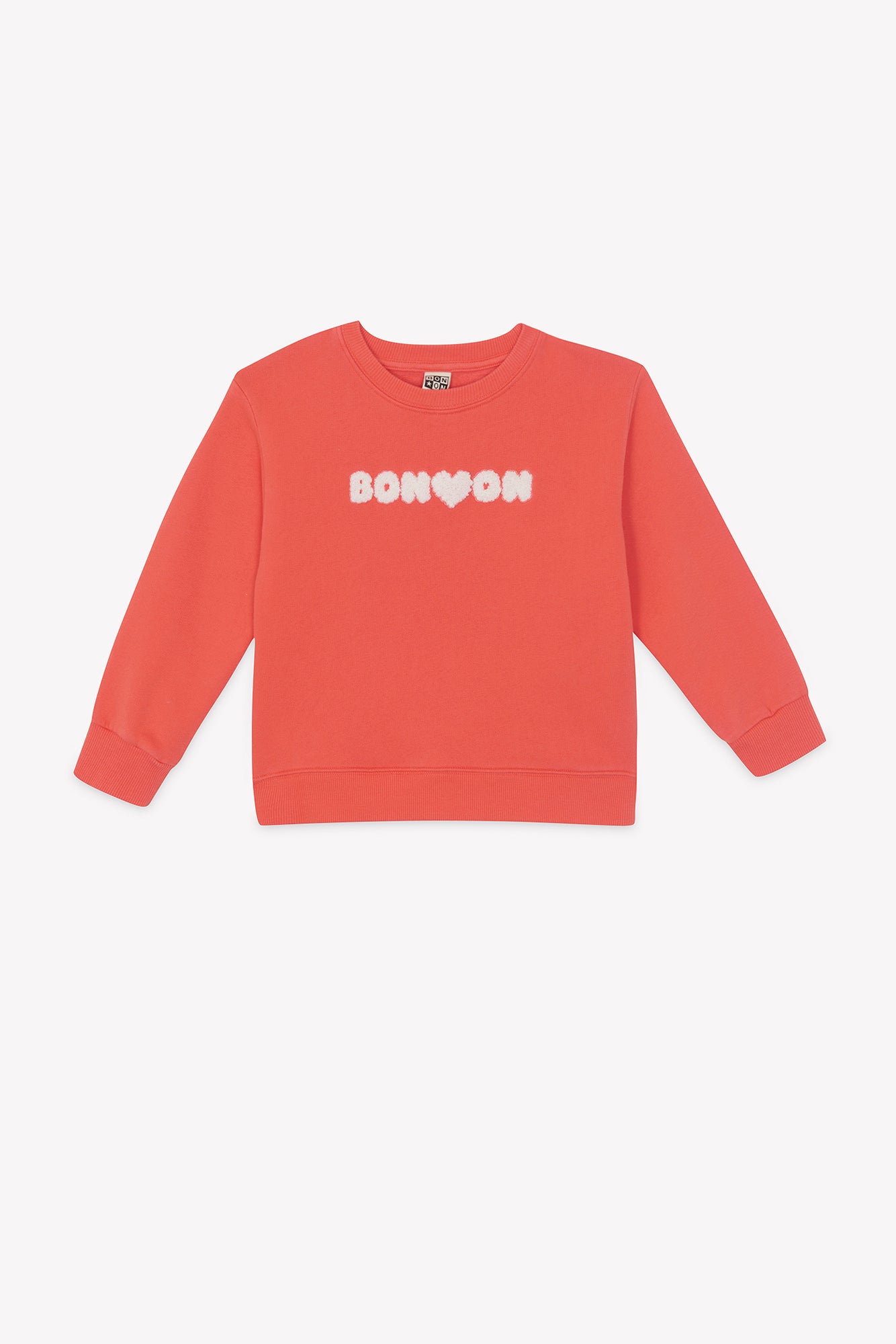 Sweatshirt - Smile Bouclette Pink Faroe