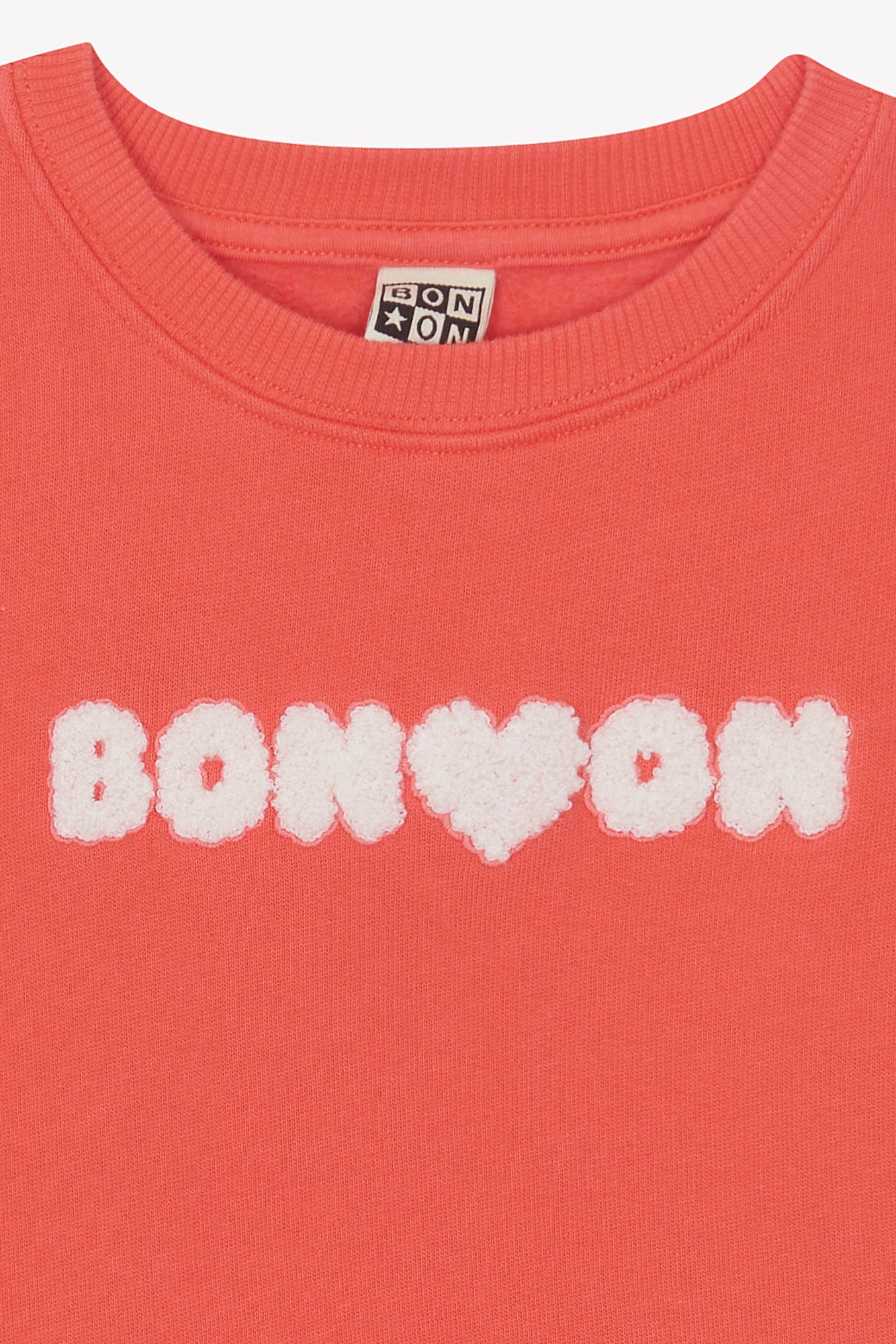 Sweatshirt - Smile Bouclette Pink Faroe