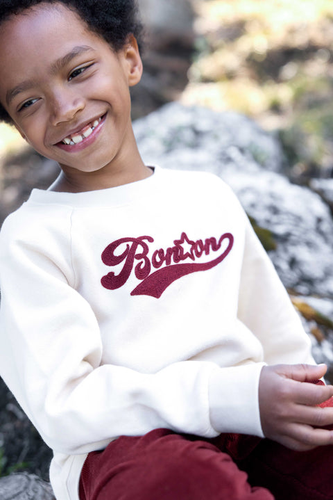 Sweatshirt - Sandy Bonton fåre-ecru - Image principale
