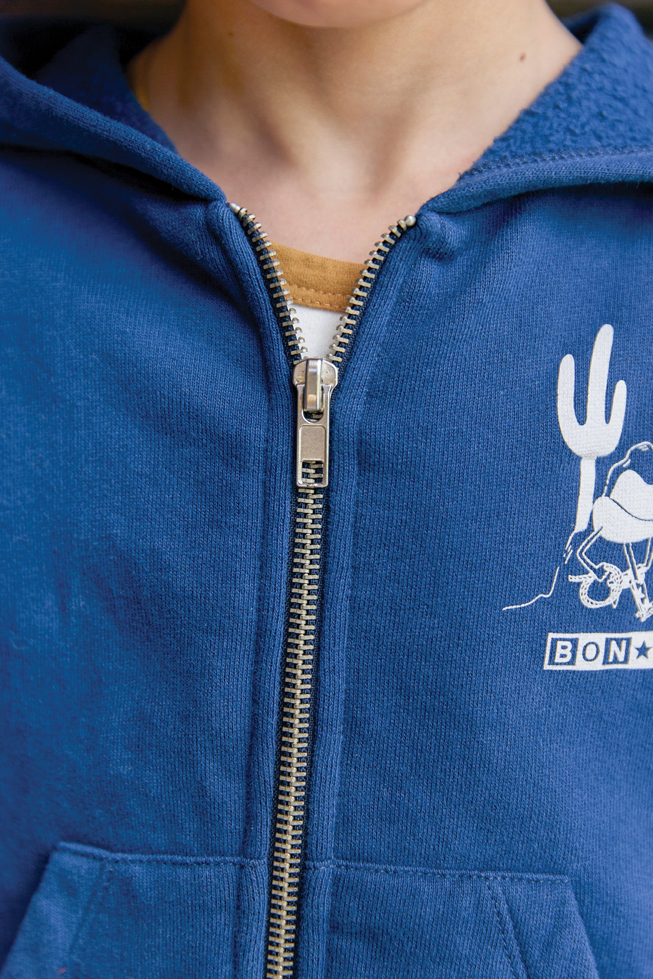 Sweatshirt - Lu Western Blue Raw